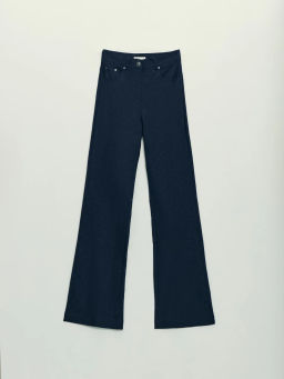 Брюки клеш с денимным эффектом / Zarina