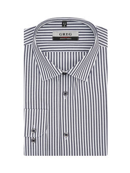 Сорочка мужская длинный рукав GREG 131/237/0243/ZN/1p STRETCH_V