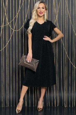 Платье Мелодия любви (мерцающий черный) П11771 - Lt collection фото 7