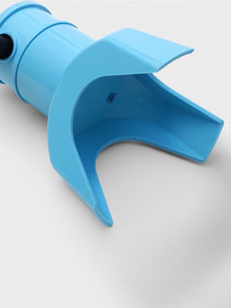 Башня пивная TowerRocket, колба 3 л, ёмкость для льда, подсветка, пластик, голубая - Simaland фото 7