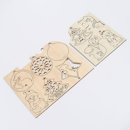 Адвент - календарь на новый год своими руками Роспись по дереву, набор для творчества