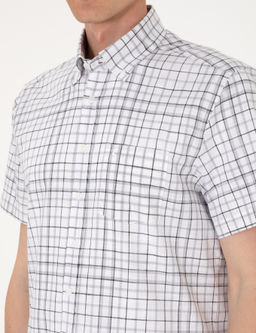 Gri Regular Fit K_sa Kollu G_mlek - Pierre cardin фото 7