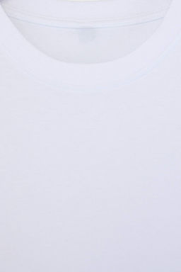 Gri- Ekru Oversize 2li Paket Basic %100 Pamuklu T-Shirt TMNSS24TS00038