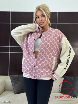 Бомбер с надписью женский - Bruno фото 8