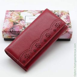 Большой женский кожаный кошелек Sergio Valentini СВ 8086-035 фото 5