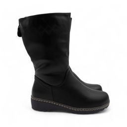 Зимние женские сапоги Н3582-1 черные - Sport фото 2