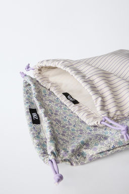 PACK BOLSAS DE VIAJE FLORES / Violeta Malva - Zara фото 4