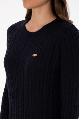 Kad_n Lacivert Triko Elbise - U.s. polo assn фото 6