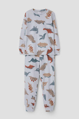 К 1587/речной перламутр,динозавры пижама дет