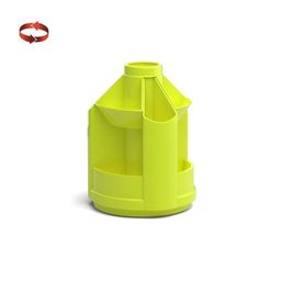 Подставка-органайзер настол. ErichKrause "Mini Desk. Neon Solid" (51476) желтая