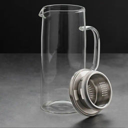 Кувшин с крышкой-ситом, стекло 900 мл - Fujian Province Guang Fu Tea фото 2