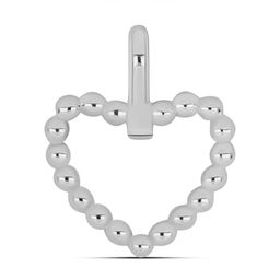 Подвеска, без вставки, Сердечко
