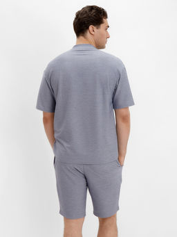 Футболка мужская MINAKU REGULAR: голубая, размер 48