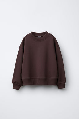 INTERLOCK SWEATSHIRT AND WIDE-LEG TROUSERS SET - Zara фото 18