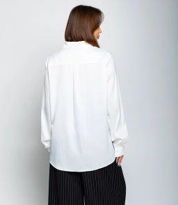Рубашка #ОКТ085005, белый - Dommod фото 3