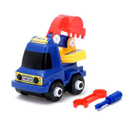 Пластмассовый конструктор Стройтехника, 20 деталь, МИКС