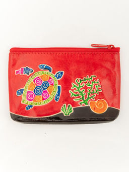 Кошелек под мелочь Набор из 3х шт. Морское дноручной принт №0606/22 - Ганг фото 2