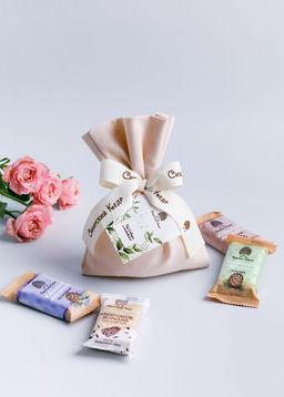 Подарочный набор ?Мешок бежевый?, 155 г