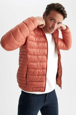 Водоотталкивающая куртка-пуховик с капюшоном и термоизоляцией Slim Fit