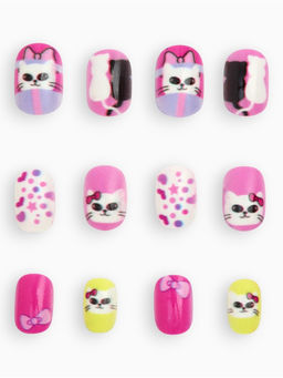 Детские накладные ногти «Мягкие лапки»«, 12 шт.