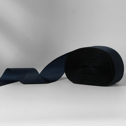 Лента капроновая, 50 мм, 100 5 м, цвет тёмно-синий