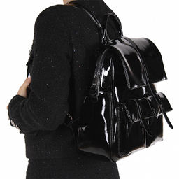 Рюкзак 18297-8 black Polina&Eiterou