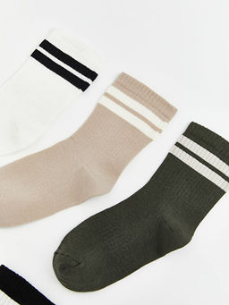 ?izgili Kad?n Soket ?orap 5li