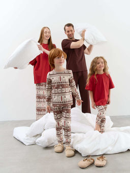 Футболка оверсайз "Рябина" женская