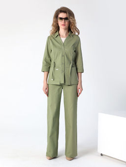 25226 Жакет оливковый