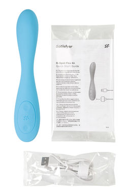 Стимулятор точки G Satisfyer G-Spot Flex 4+, голубой  фото 7