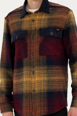 Мужская рубашка светло-хаки с длинным рукавом Неожиданная скидка в корзине - U.s. polo assn фото 6