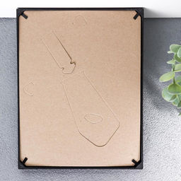 Цена за 2 шт. Фоторамка для фото 15×21 см Keep memories, Taylor, пластик, чёрный, (пластиковый экран)