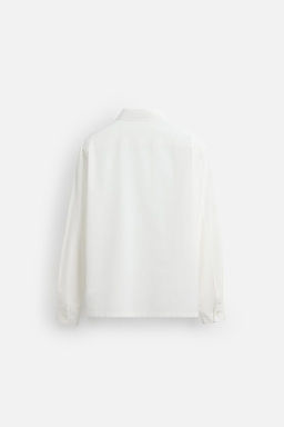 LYOCELL/COTTON OVERSHIRT - Zara фото 9