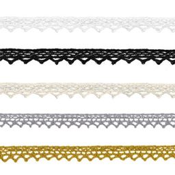 Gamma кружевная лента 7 мм HVK-22 в рулоне 5 x 3 м СК/Распродажа