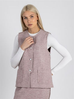Жилет женский шерсть 60%, вискоза 40%