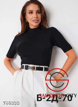 Водолазка с коротким рукавом - Bruno фото 3