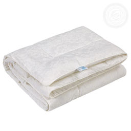 Одеяло "Лебяжий пух" облегченное (хлопок 100%) 200*215 Евро/1 шт. Комфорт (хлопок)