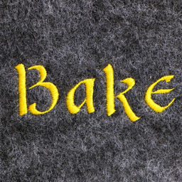 Шапка для бани с вышивкой Bake серая - Добропаровъ фото 2
