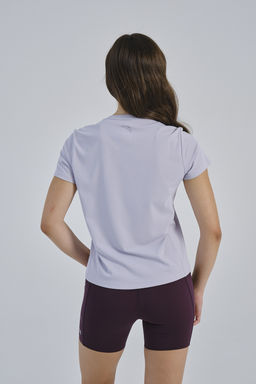 Футболка Сиреневый ADVANCED RUNNING SS Tee - Anta фото 5