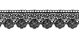 Гипюр Gamma 36 мм GGM-3601 в пакете 9.7 м 0.2 Турция