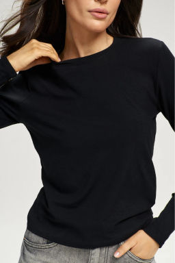 Лонгслив Base Black - Erist store фото 3