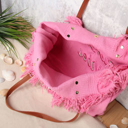 Сумка 36x50x14 / BLY-103 /уп 50/ розовая - ГалеонТрейд фото 6