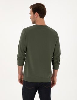 Haki Regular Fit Sweatshirt - Cacharel фото 5