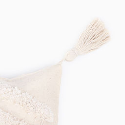 Наволочка декоративная Этель Бохо, 30х50 см, цвет молочный, 100% хлопок  фото 8