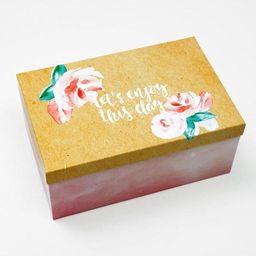 Набор подарочных коробок 10 в 1 «Цветы», 30.5×20×13 - 12×6.5×4 см