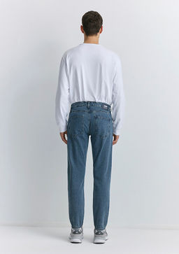 London Classic Denim Vintage Mavi Jean Pantolon  фото 4