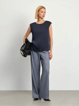 Однотонный топ - Emka фото 6