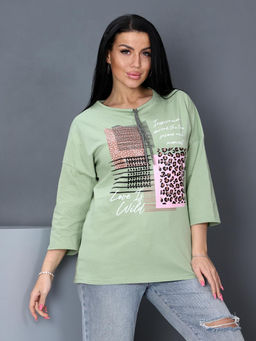 IV-CAPRIZ Диара - футболка лазурный фото 11