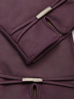Перчатки женские 100% ш IS851 grape - Eleganzza фото 3