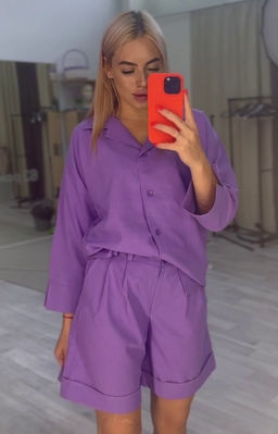 рубашка лен с вискозой - Трика фото 12